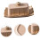 Ceramic Butter Dish with Lid, Rectangular FreshKeeping Container, Easy to Clean, Food Safe 3