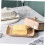 Ceramic Butter Dish with Lid, Rectangular FreshKeeping Container, Easy to Clean, Food Safe 4