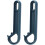 2pcs Ring Pull Can Opener Easy Open Tin Opener for Elderly and Weak Hands Ergonomic Blue 4