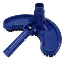 Swimming Pool Vacuum Head with Brushes for Spa and Pool, Smooth Base Max Suction, Deep Clean