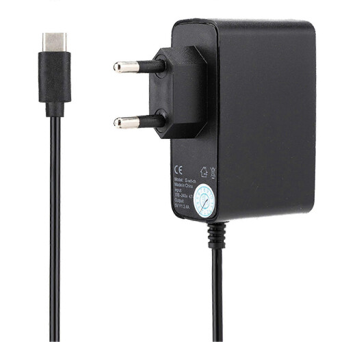 für Nintendo Switch Netzadapter DC 5V/2,4A Ladegerät 50/60Hz 1