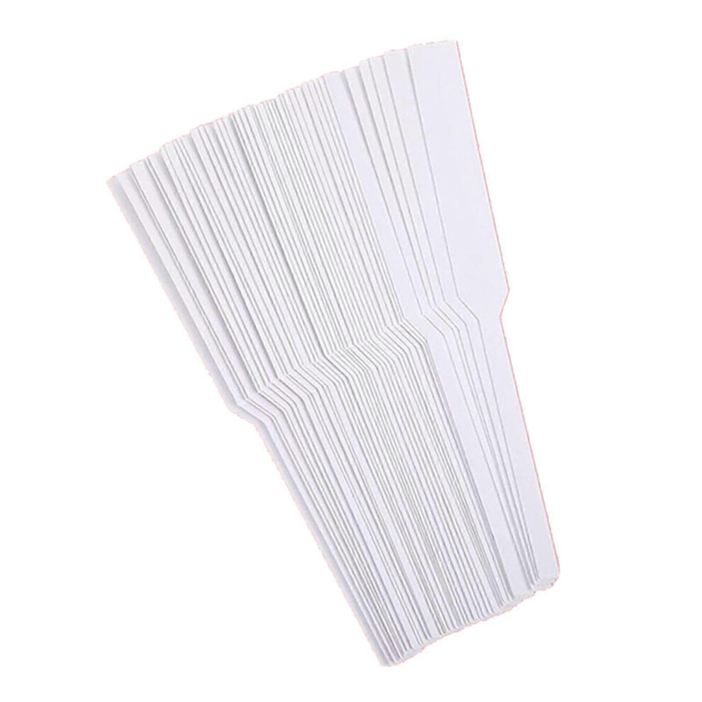(As Show, One Size) Disposable Perfume Test Strips 100Pcs/Set White Perfume Blotter Essential Oils 5213747812958