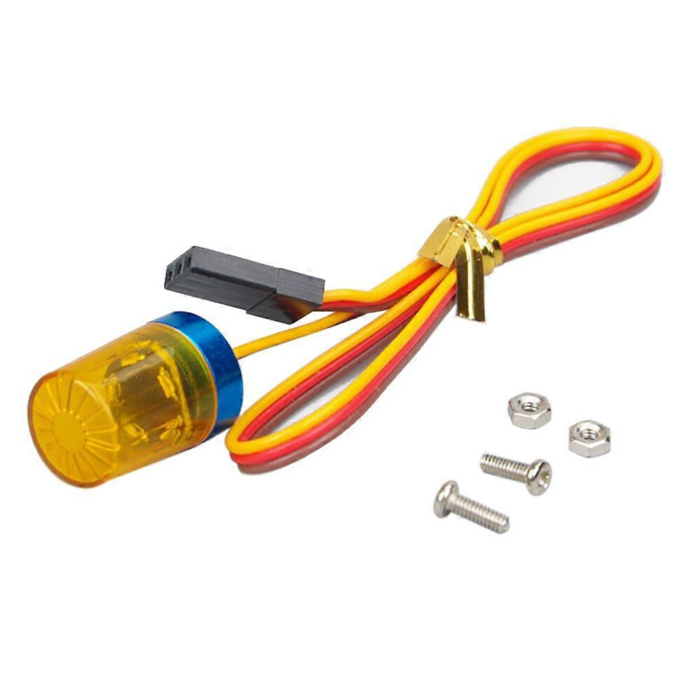 (As Show, One Size) Led Lamp Strobing-Blasting Flashing Rotating Light For 1/10 Rc Car Truck 3242242671342