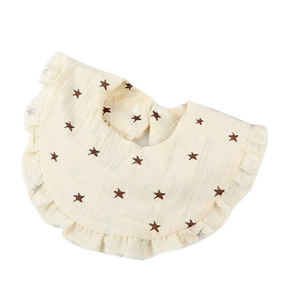 (As Show, 12) Baby Feeding Bibs Cartoon Bib Drooling Apron Cotton Burp Cloths Baby Supplies 3364096796078