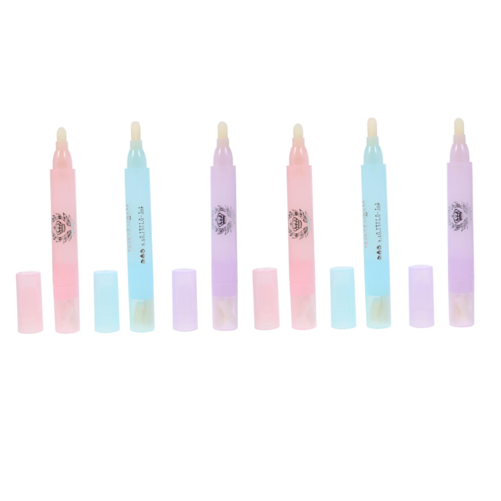Nail Art Correction Pen Set with Cuticle Remover for Precise Polish Cleanup and French Manicure