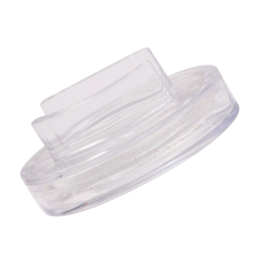 White Silicone Nail Art Stamper Kit With Replaceable Head For Precise Pattern Transfer Â