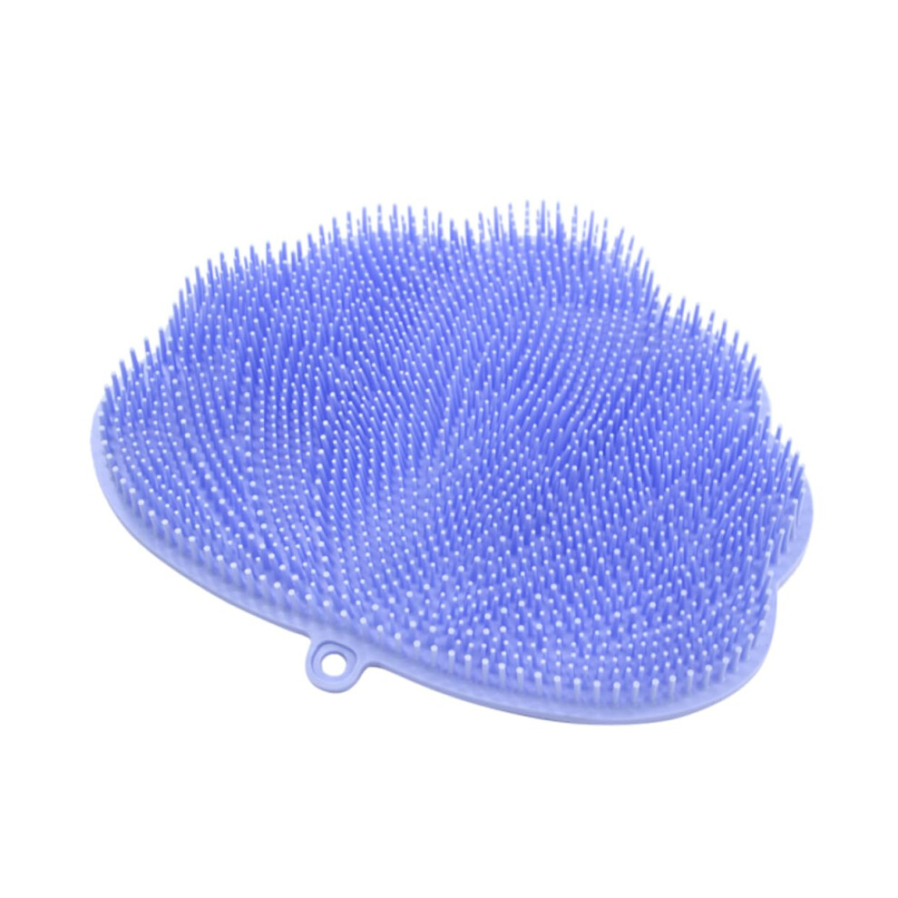 Shower Body Scrub Brush Silicone Bath Towel with DualSided Soft Bristles for Gentle Skin Massage