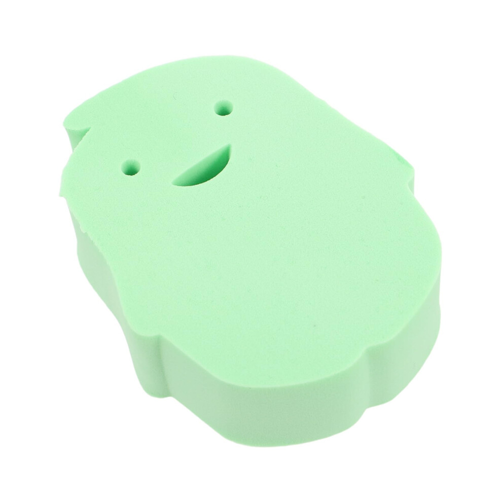 Baby Bath Sponge Soft Gentle Skin Touch Penguin Shape for Newborn Infant Travel Use