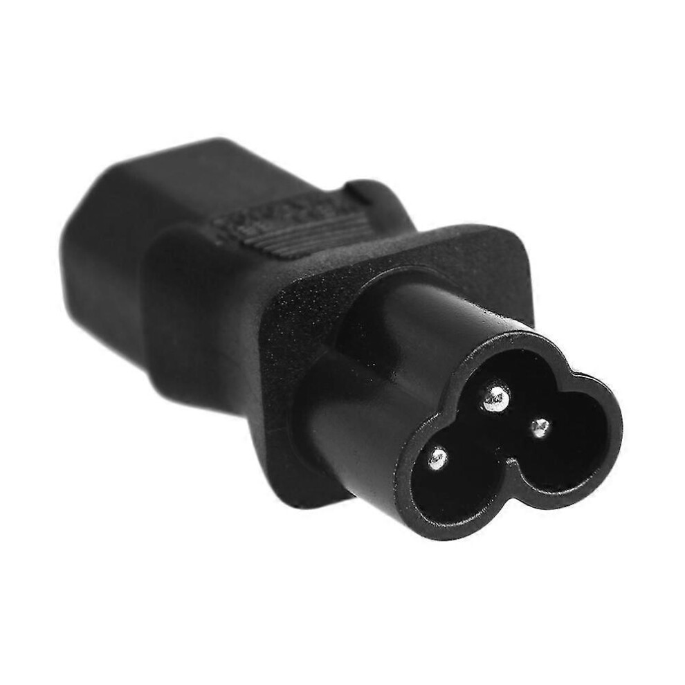 Iec 320 C13 Female To C6 Male Ac Power Adapter Converter-Cloverleaf Plug 6935161619911
