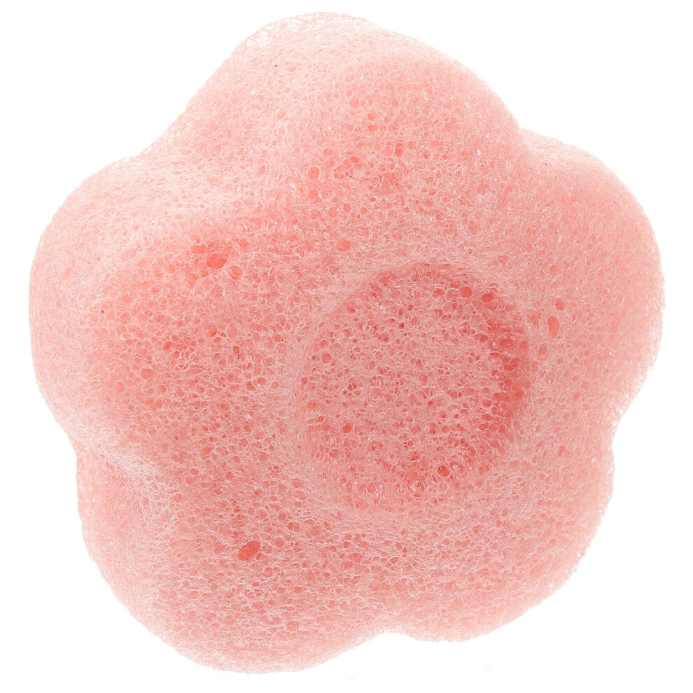 Facial Cleansing Sponge with Cute Flower Design, Gentle Exfoliation for Pores and Travel Use