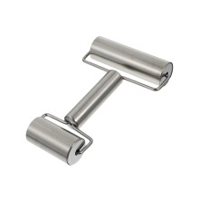 Stainless Steel Rolling Pin Dual Head Non Stick for Pizza Pastry Bread Baking Freezer Safe