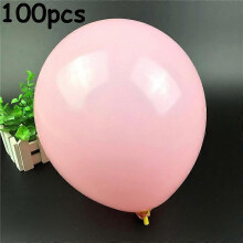 100 Stück Krawatte Weiße rosa Luftballons, transparente weiße rosa Schleife Latexballon für Hochzeitsgeburtstagsfeier, Valentinstagsdekorationen