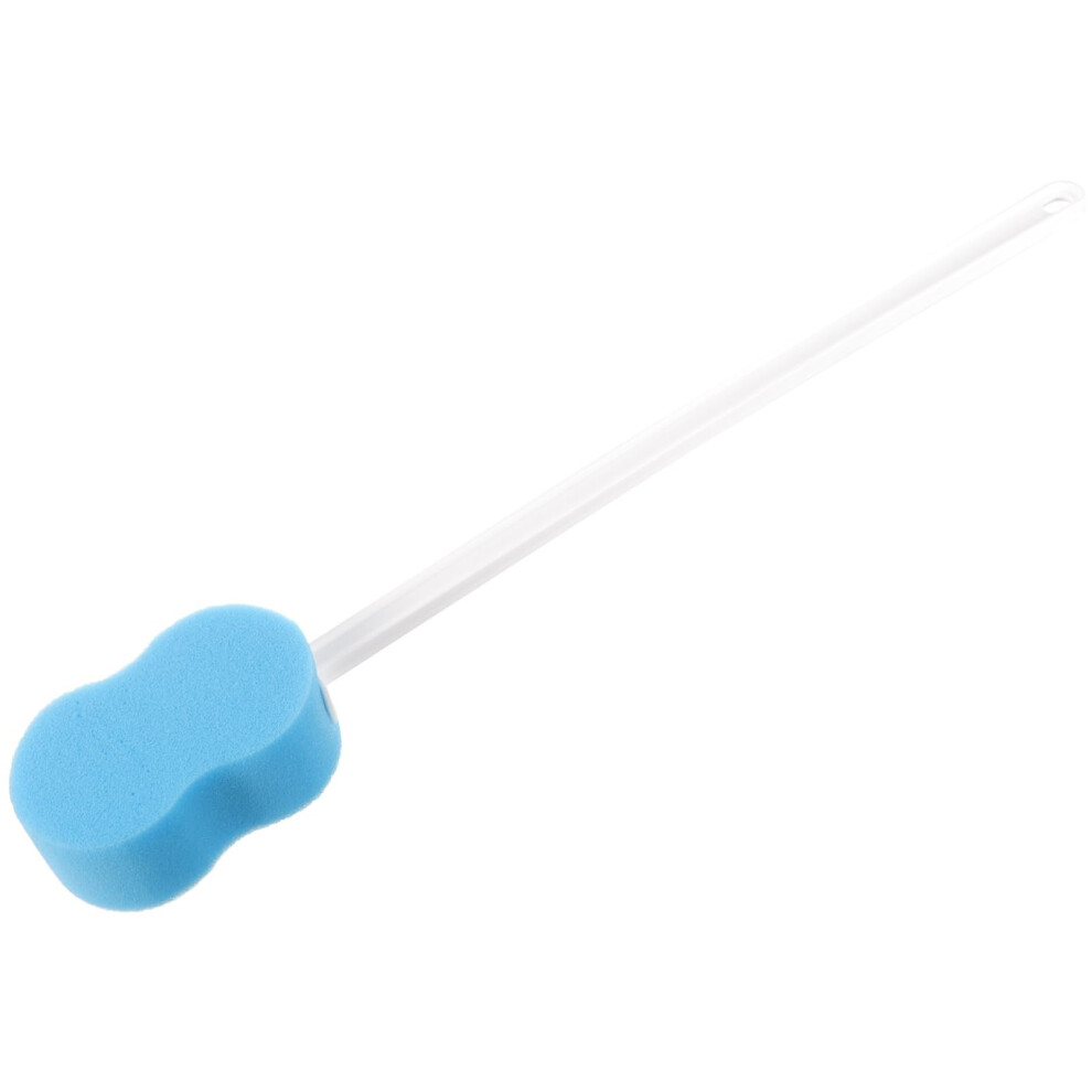 Long Handle Back Scrubber Shower Sponge Brush with Gentle Exfoliation and Ergonomic Grip for Bathing