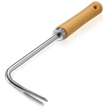 Garden Weeding Tool with Ergonomic Grip, Heavy Duty Hand Weeder for Lawn, Garden and Vegetables
