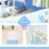 Bunk Bed Curtains Set with Full Privacy Coverage and Light Blocking for Dormitory Use, 1.5M Curry 3