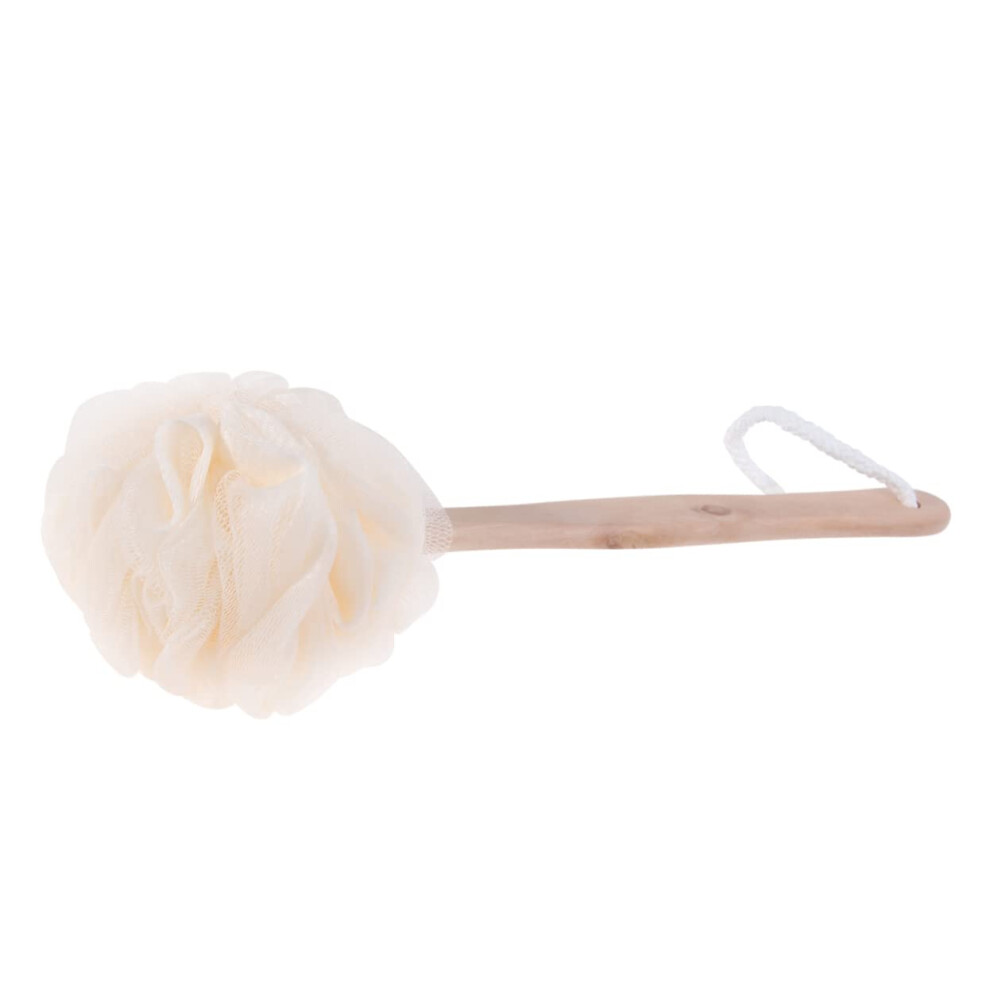 Loofah Back Scrubber with Long Handle for Gentle Skin Exfoliation and Shower Hard to Reach Areas