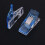 20pcs Plastic Clip For Quilting Sewing Knitting Fabric Binding Needlework Clamp (Blue) 2