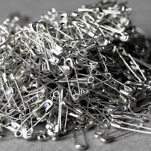 1000Pcs Μεγάλες Καρφίτσες Ασφαλείας 2,2CM Καρφίτσες Κιλτ Εξαιρετικά Μεγάλες Καρφίτσες