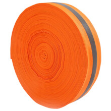 Beach Volleyball Boundary Lines 2' x 328' Visibility Orange TearResistant Nylon for Outdoor Courts