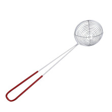 Stainless Steel Strainer Slotted Spoon with Quick Drain Design and Ergonomic UShaped Handle