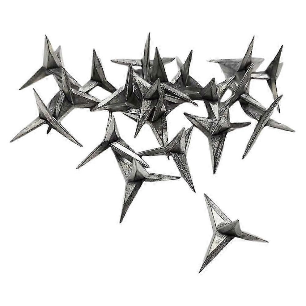 20X Tire Tyre Puncture Triangle Nail Spike Anti-Theft Security Car Vehicle Auto 6935161583366