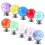 10 pcs Drawer Knobs Crystal Knobs Cabinet Knobs Decorative Knobs Single Hole Drawer Pulls 1