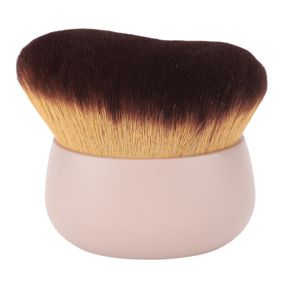 Self Tanning Brush for Face and Body, Large Ergonomic Applicator with Soft Bristles, Khaki