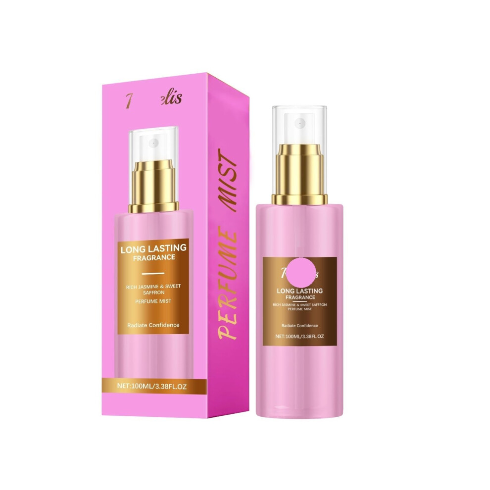 Jasmine Perfume Body Fragrance Mist for Women, Longlasting Aroma, Lightweight Spray (2PCS)