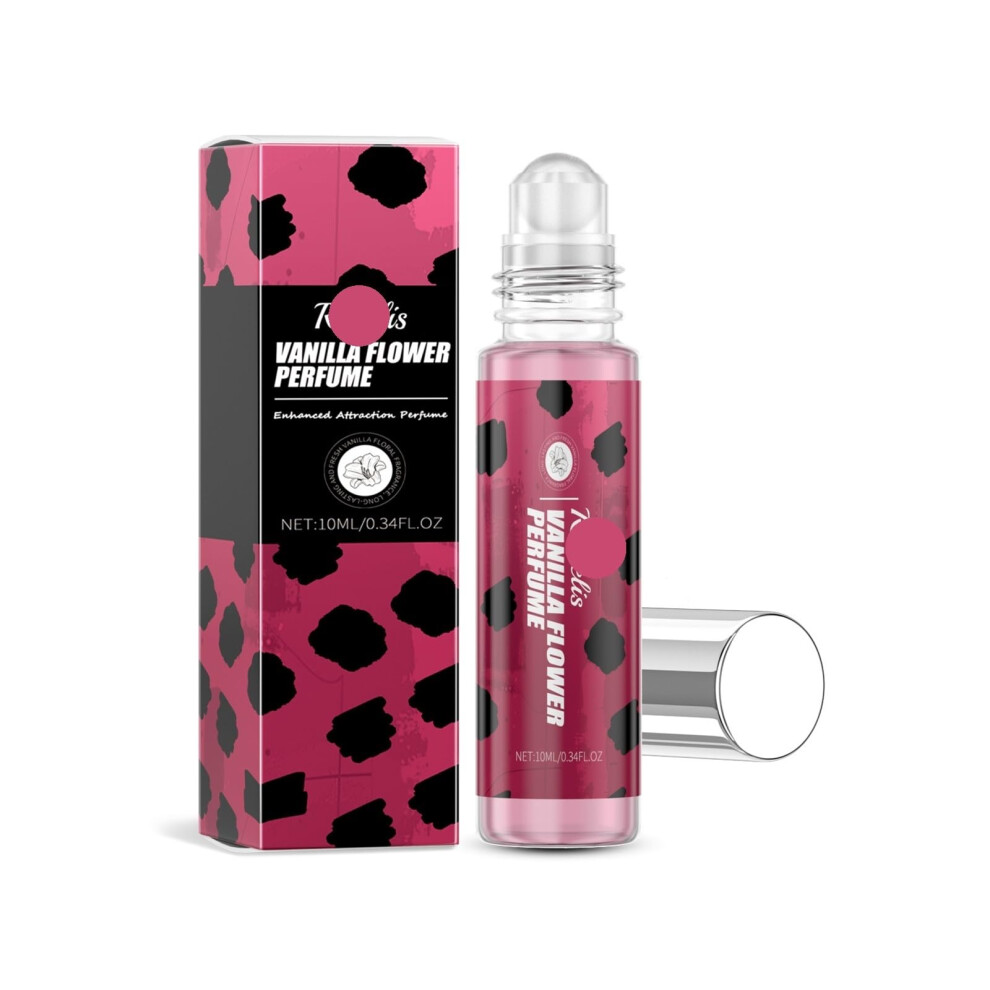 Vanilla Perfume Rollerball Eau de Toilette with Warm LongLasting Aroma, Travel Size for Women