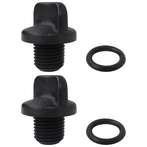 2 Pack Pool Pump and Heater Drain Plug with ORing R0446000 for Zodiac Jandy Legacy LRZE LRZM
