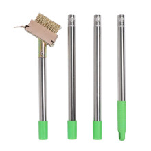 Long Handle Crack Weeding Tool with Ergonomic Grip, Manual Crevice Weeder for Driveway and Patios