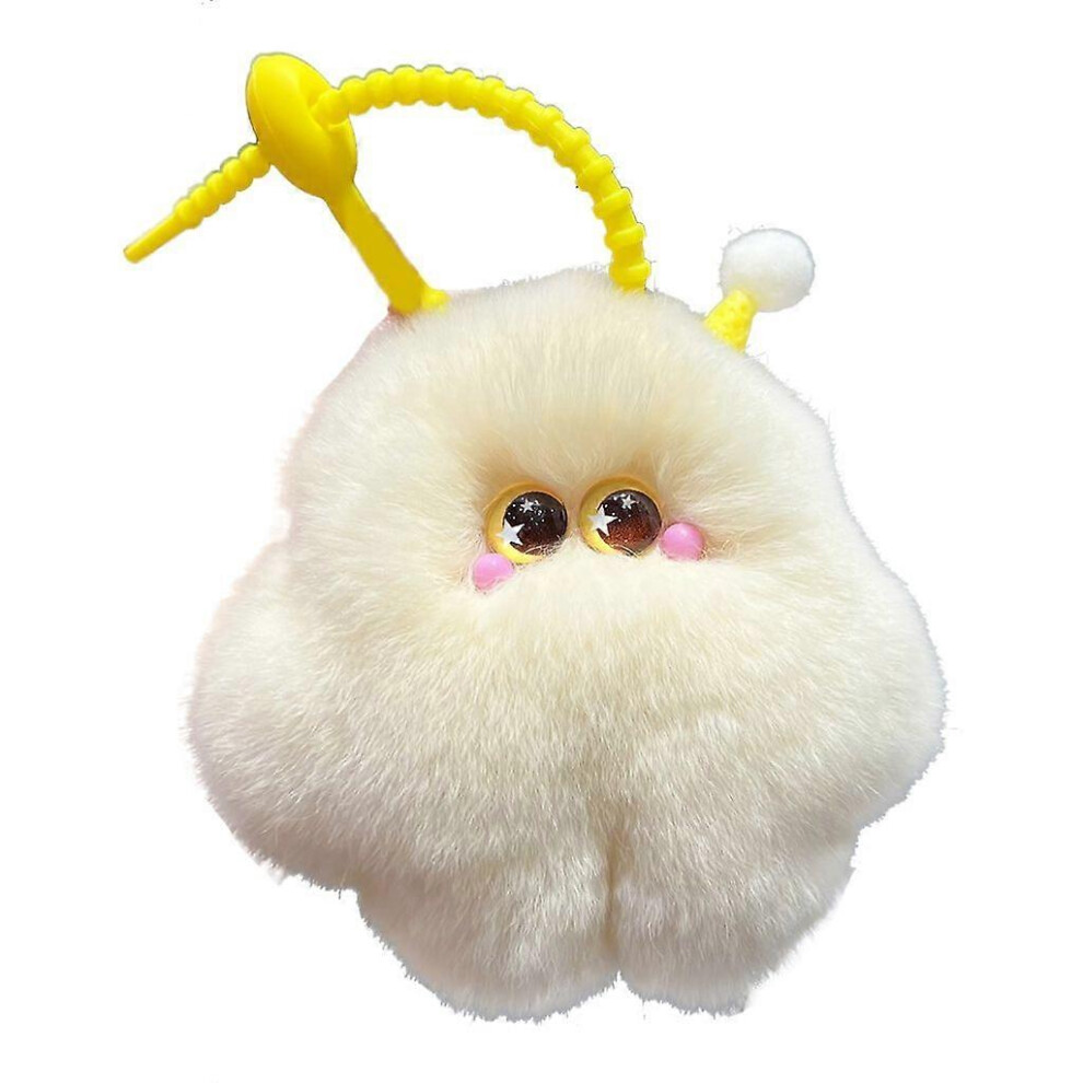 (As Show, Milk Coffee Color) Plush Keychains Pendant Toy Plushies Ornament Keychain Car Backpack Decor 5213747855375