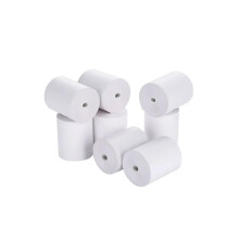 Thermal Paper 57 x 25 cm White 70g Pack of 10 Cash Register Rolls Compatible with Thermal Printers