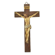 25-26 Harz-Jesus-Kreuz Katholisches Wandbehäng Ornament Religiöse Wohnkultur Skulptur