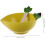 Ceramic Serving Bowl with Spoon, Creative Lemon Design, Multi Functional Fruit and Salad Dish 5
