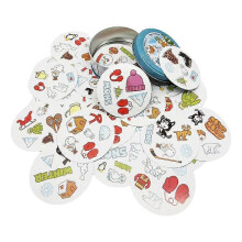 Jeux de société Doble Box pour enfants Jeux de cartes Jeux de cartes En Étain Intelligent Interactive Trouve Un Autre Jeu de Cartes
