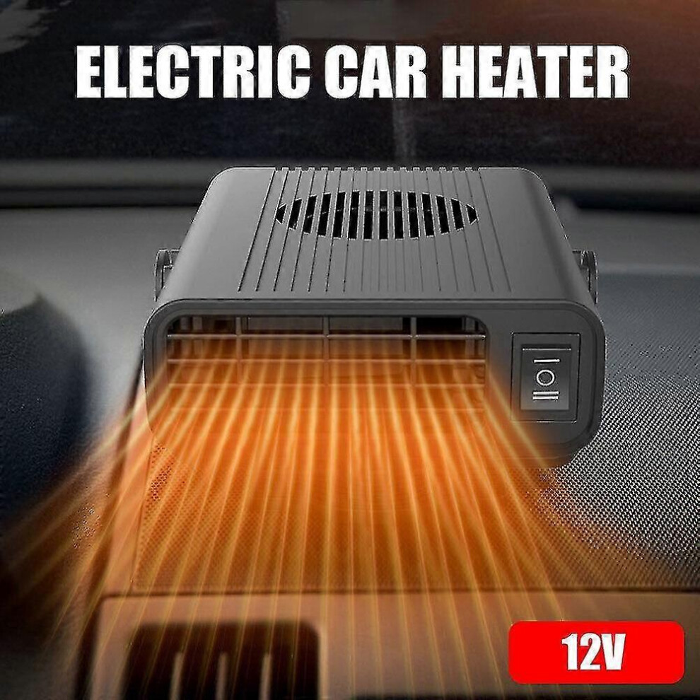 120W Electric Car Heater Dc 12V Heating Fan Defogger Defroster Demister Portable 6935161579314