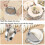 Large Empanada Maker,6 Inch Stainless Steel Empanada Press,Pastry Tools,Pocket Pie 3