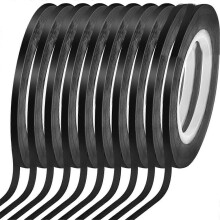 1/8 Whiteboard-Tape Dünne Whiteboard-Tape-Linien Pinstripe Dry Erase Art Tape Elektrische Tape