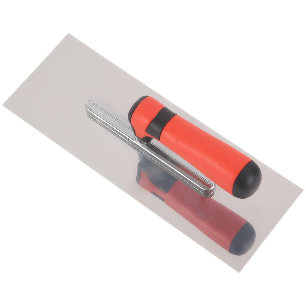 Tile Trowel Stainless Steel Notched Edges Ergonomic Nonslip Handle For Masonry 20.5X7.6x9.5 Cm Style E 9455672424714