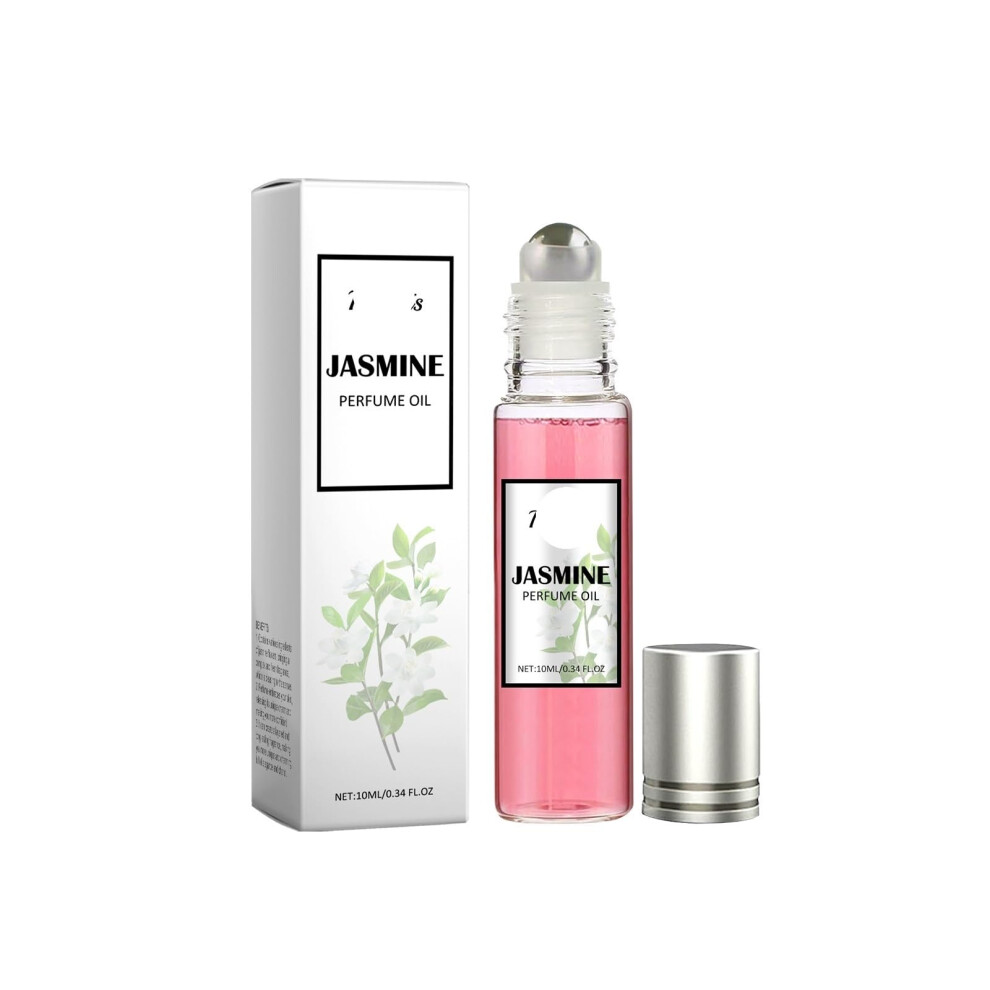 Jasmine Pheromone Perfume Roll On for Women, Long Lasting Floral Fruity Travel Size Fragrance
