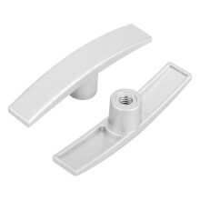2 Stück Aluminium-T-Griff Ersatz für den Kippventil-Griff, Wohnmobil-Abwasserventil-Griff T1003-6MN