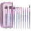 Makeup Brush Set, Full 10 Piece Soft Eyeshadow Brushes for Flawless Powder Application 1
