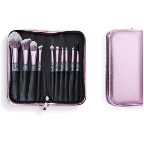 Makeup Brush Set, Full 10 Piece Soft Eyeshadow Brushes for Flawless Powder Application 2