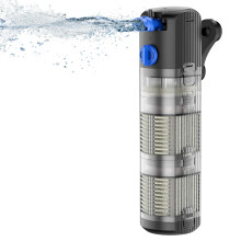Aquarium Filter with 3Stage Filtration, Adjustable Flow, Oxygen Supply for 40100 Gallon Tanks