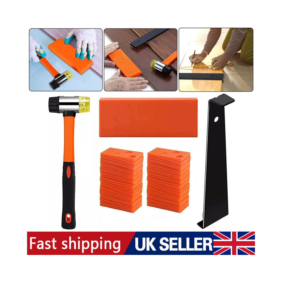 Laminate Wood Floor Fitting Installation Wooden Kits 60 Spacers Home Tool 703052542039