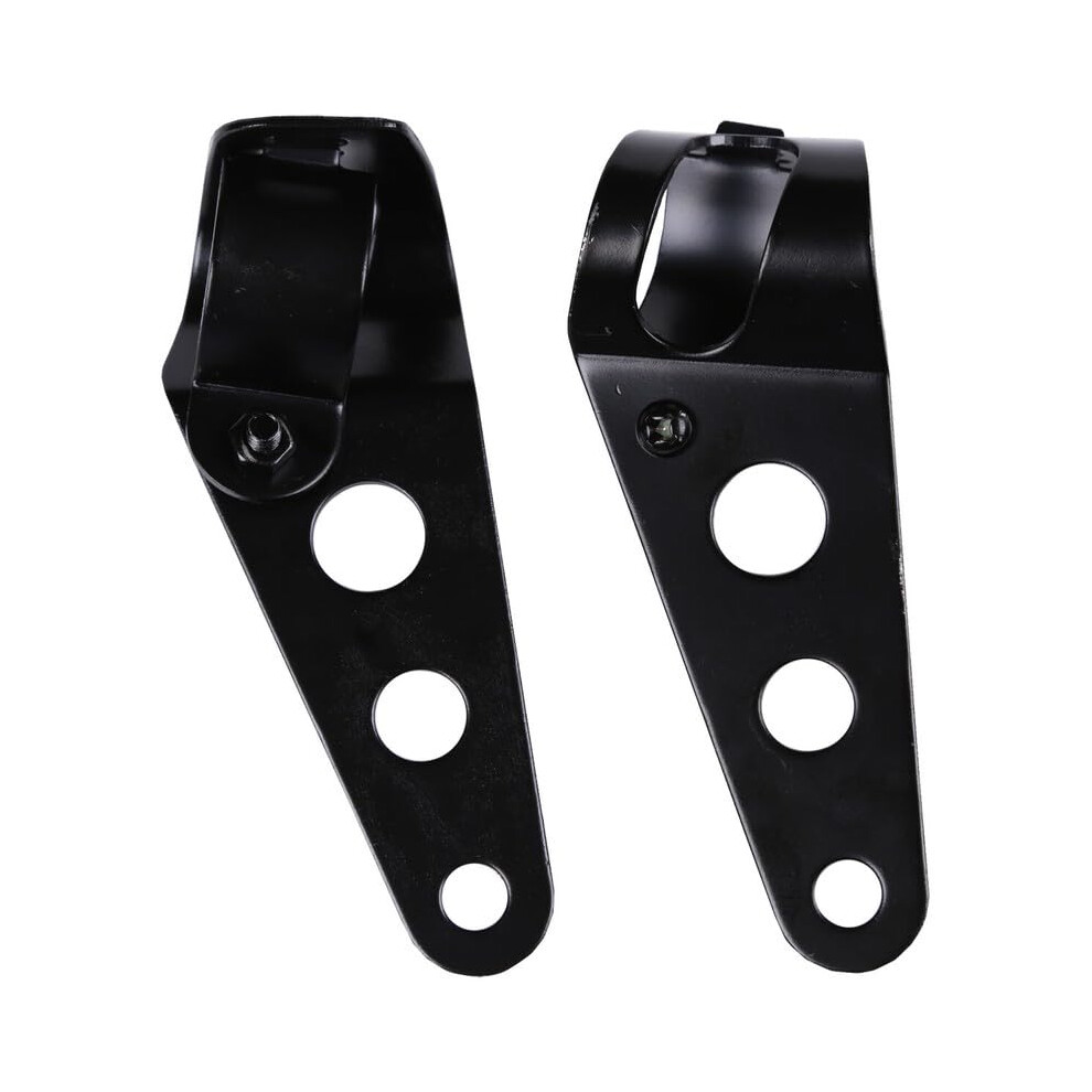 Universal 28Mm34mm Motorcycle Headlight Bracket Adjustable Cafe Racer Fork Mount For Chopper Bobber 9070919474750