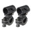 2Pcs Bike Flashlight Mount 360 Rotation Secure Handlebar Clamp Adjustable Bicycle Light Holder 1