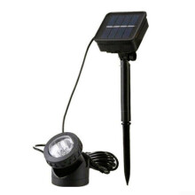 Solar Pond Light Waterproof 90 Rotatable Outdoor Spotlight for Garden Landscape Lighting