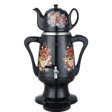 Turkish Tea Maker Double Pot Electric Kettle with Infuser, Auto ShutOff, Keep Warm Stainless Steel